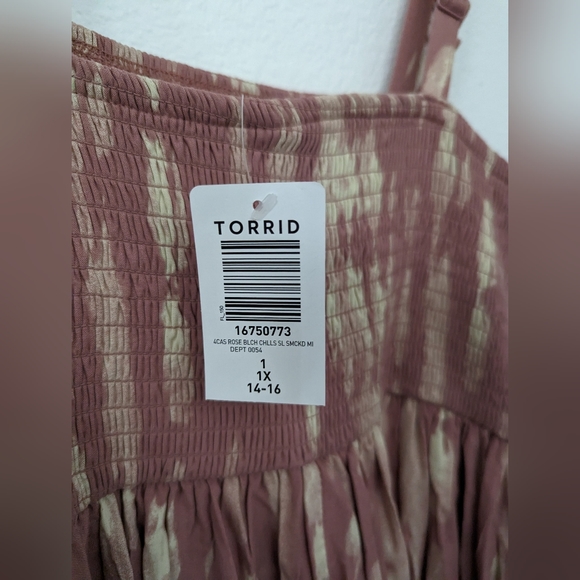 torrid rose dress